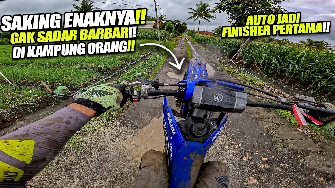 JADI FINISHER PERTAMA, KARNA PAKAI MOTOR YG GAK BISA PELAN !! (Wates #3)