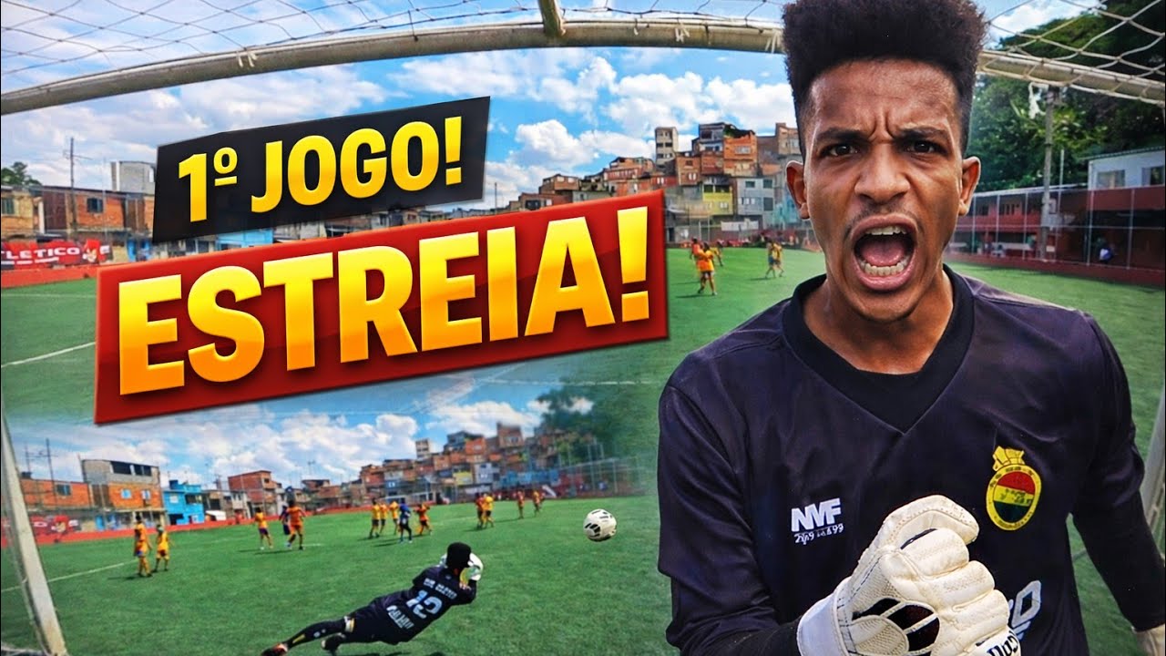 COMEÇOU O CAMPEONATO! ⚽ Primeiro jogo e já foi INSANO!