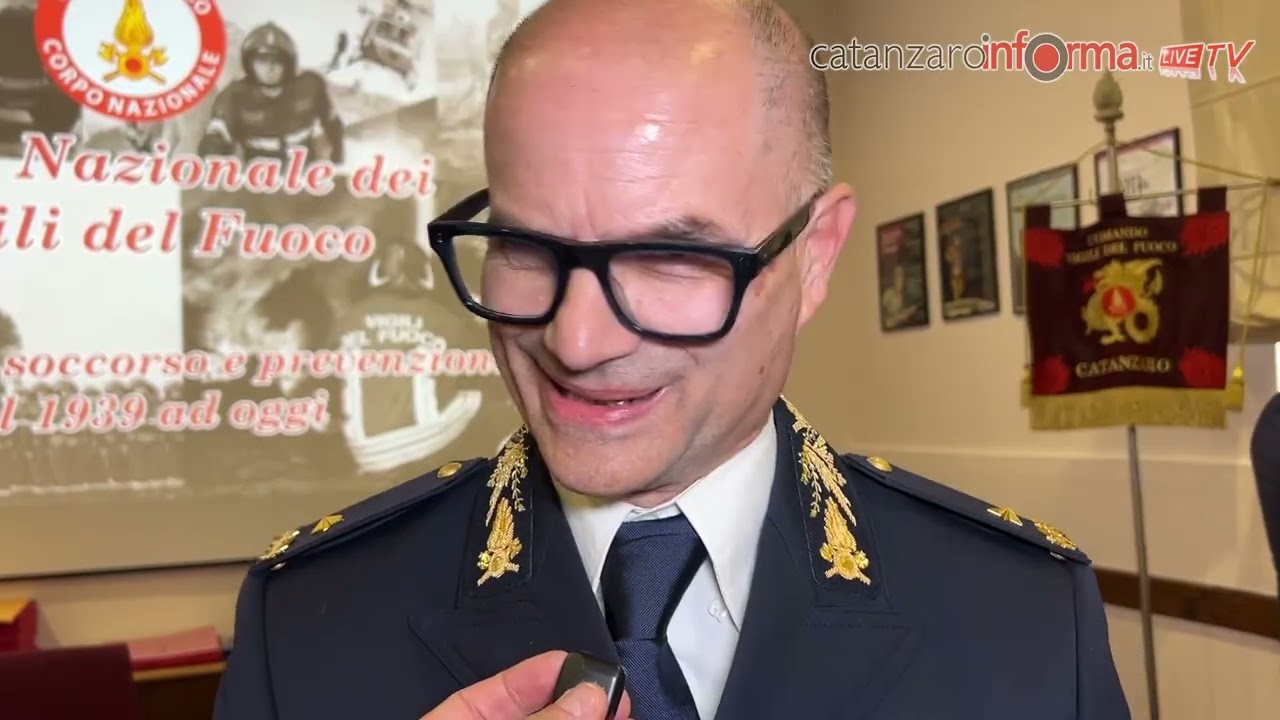 Catanzaro, celebrata al Musmi la Festa del Corpo Nazionale dei Vigili del Fuoco