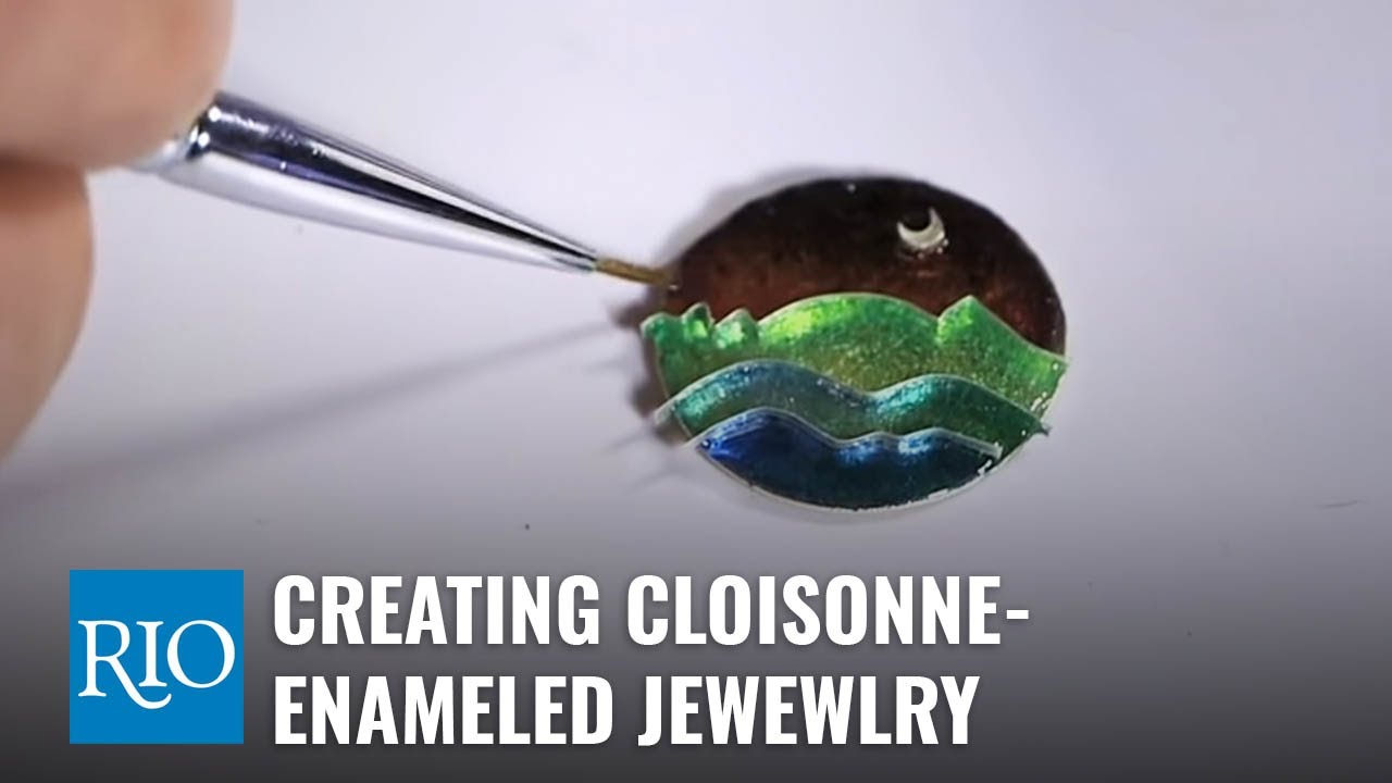 Creating Cloisonne-Enameled Jewelry with Ricky Frank