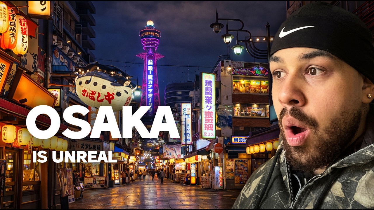 I Was NOT Expecting This in Osaka 🇯🇵