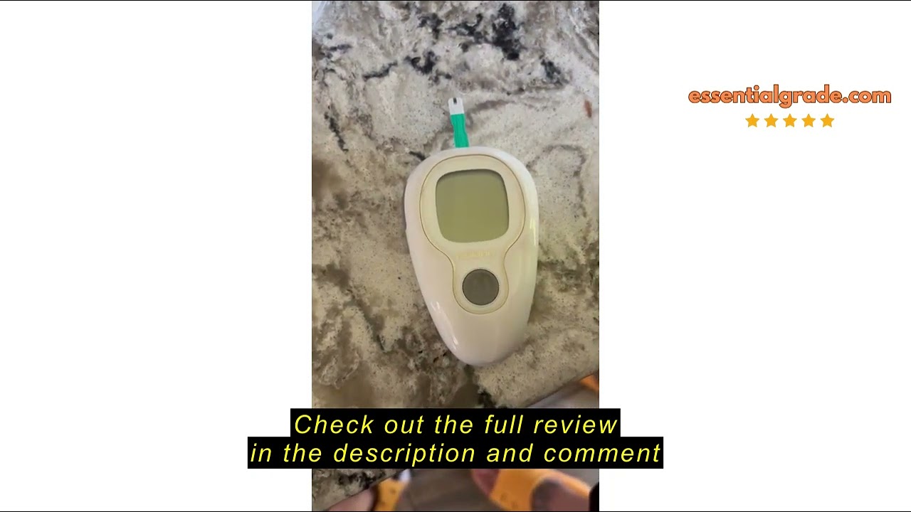 Review CareLiving BGM101 Blood Glucose Test Strips, for Diabete Sugar Testing, 100 Count