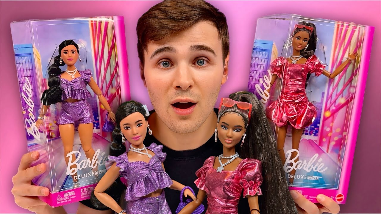 NEW Barbie Deluxe Style Wave 2 Dolls are HERE! Unboxing & Review