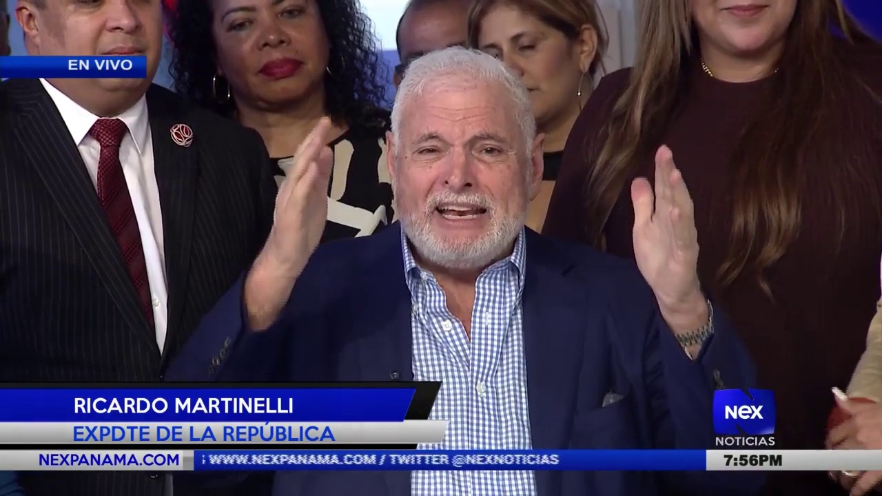 Primeras palabras de Ricardo Martinelli en libertad