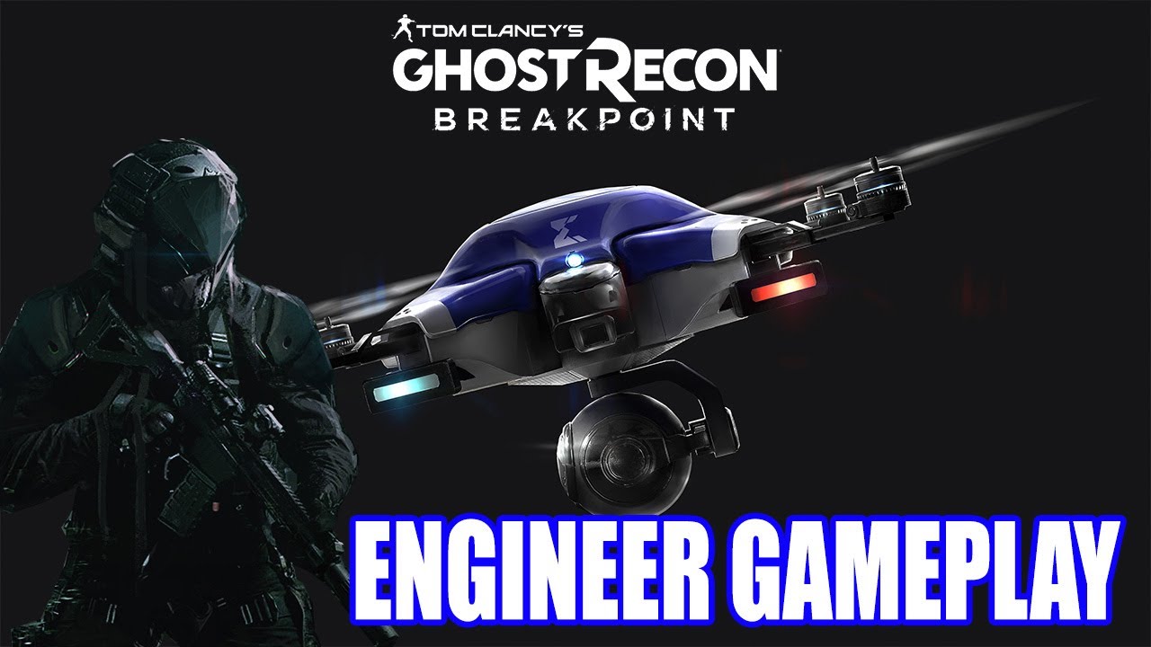 Ghost Recon Breakpoint: Engineer Gameplay | DRONE Kills