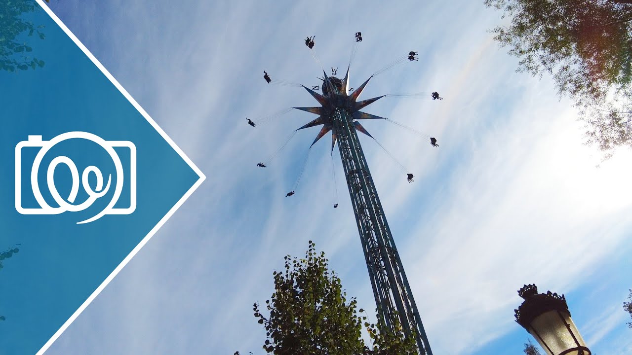 Mega Mindy Flyer (Star Flyer) @ Plopsa Coo 2021 - 2,7K (Full HD) Onride / POV Video