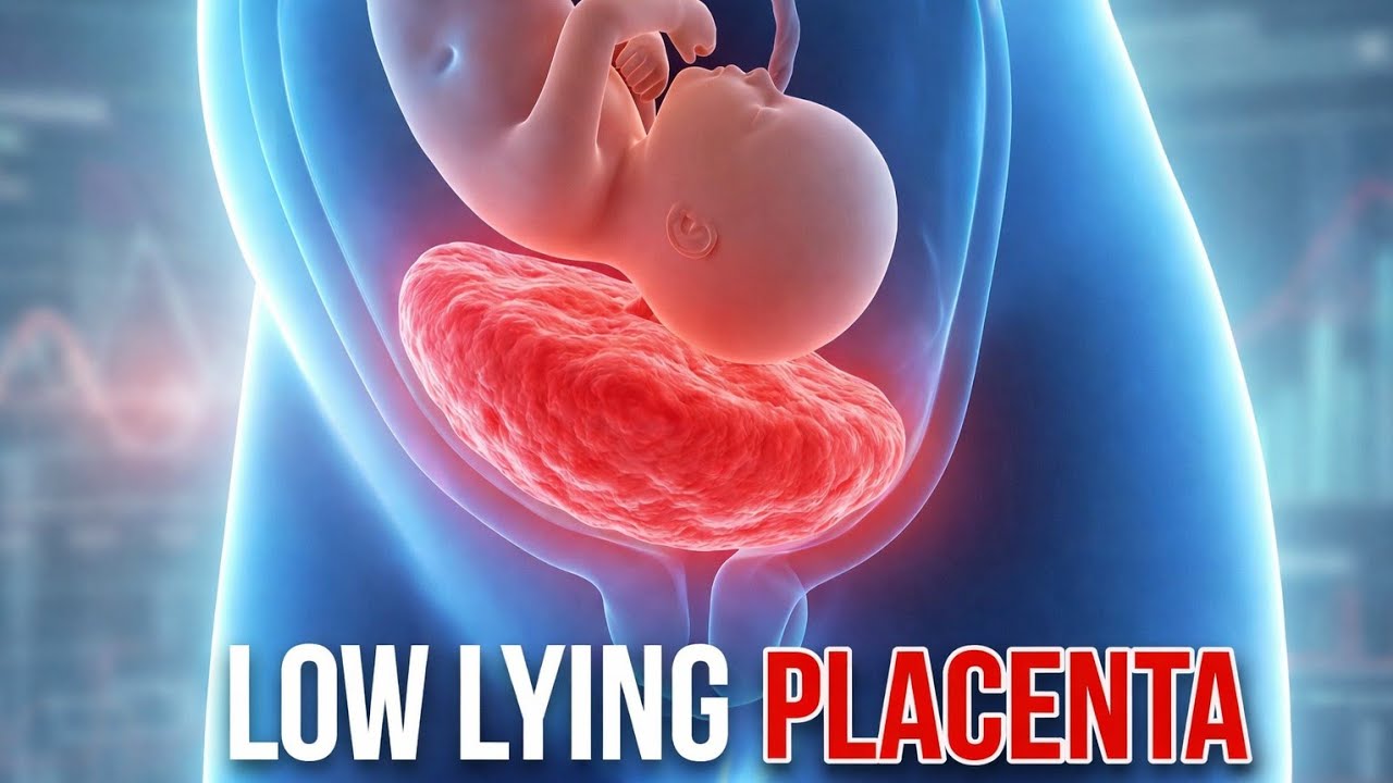 Low-Lying Placenta Explained | Is It Dangerous? 3-D Animation
