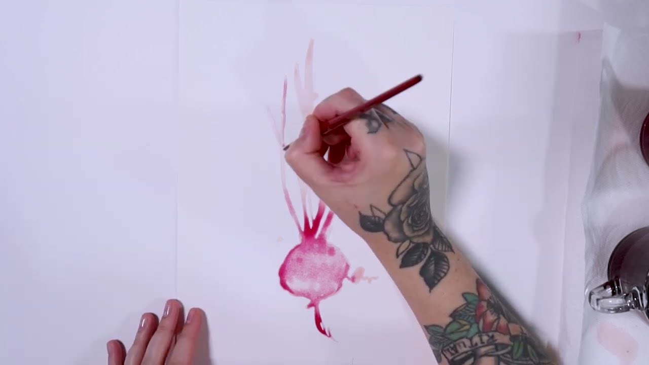 PINTANDO COM BETERRABA - UM ABSURDO O RESULTADO!