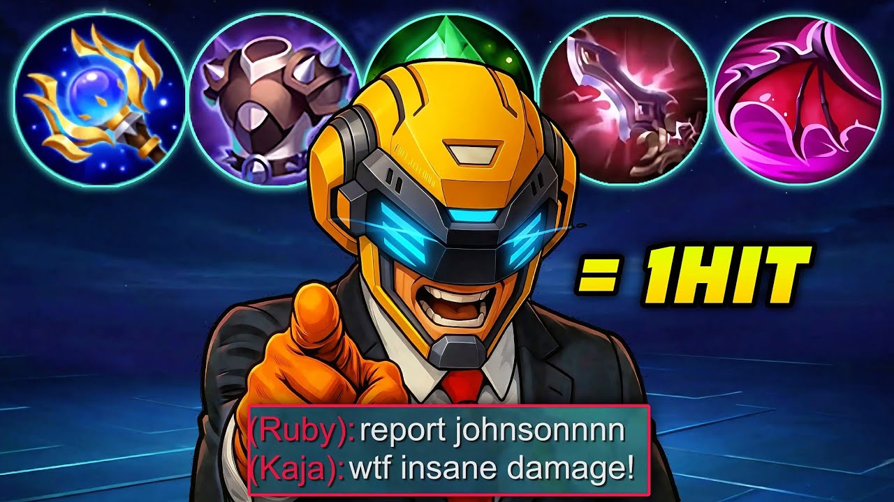 TOP GLOBAL JOHNSON NEW CHEAT BUILD THAT CAN INSTANT DELETE META HERO!?🙀 (Pls try!!)