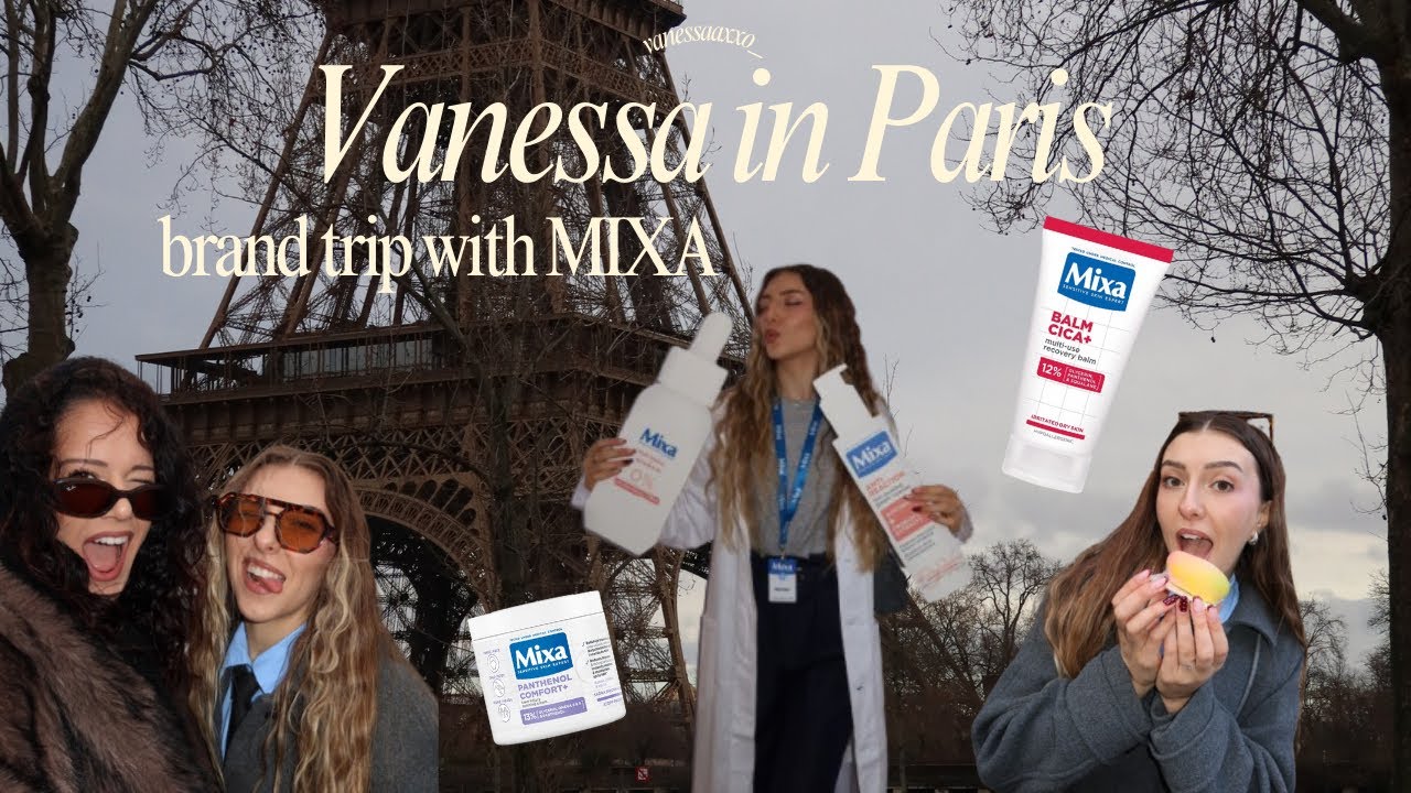 VANESSA IN PARIS with MIXA | ВЛОГ