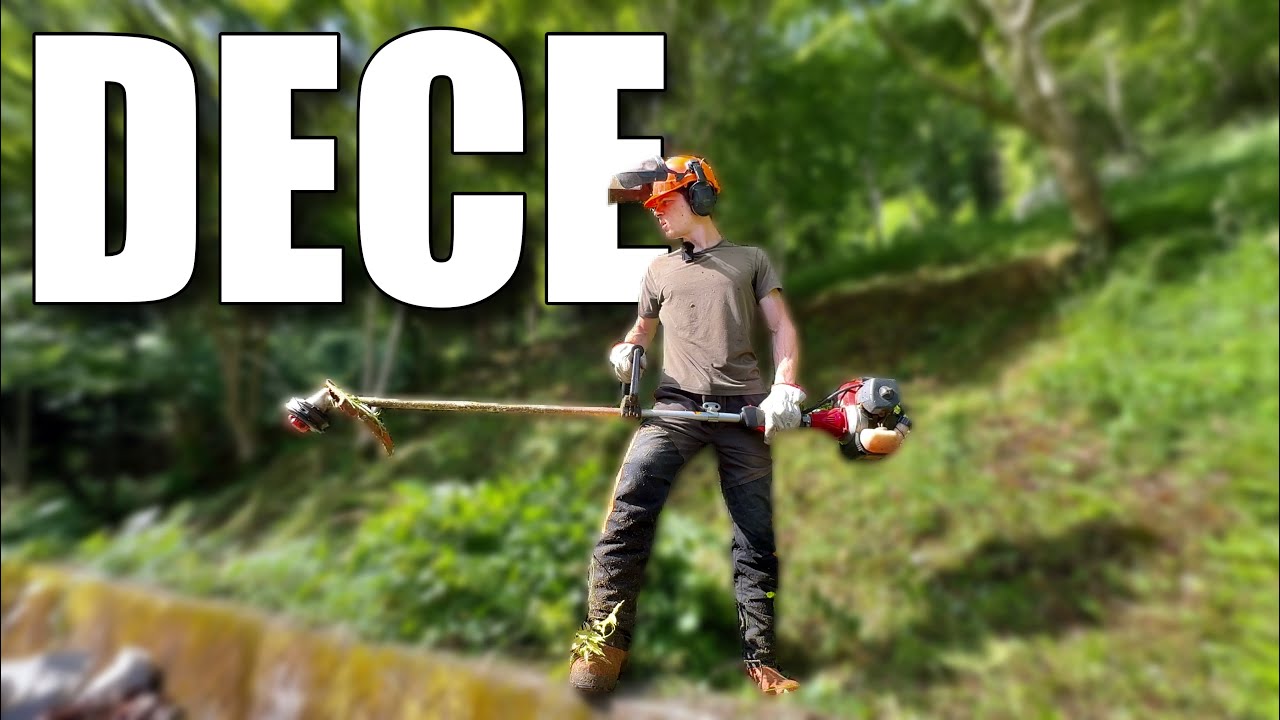TAGLIO ERBA e ROVI con DECESPUGLIATORE [DECE VLOG]