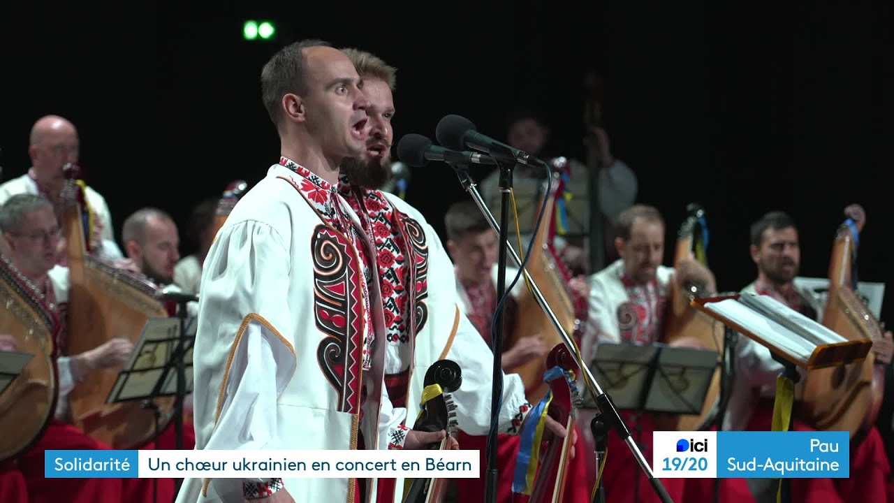 Béarn: Concert de Bandouristes d'Ukraine