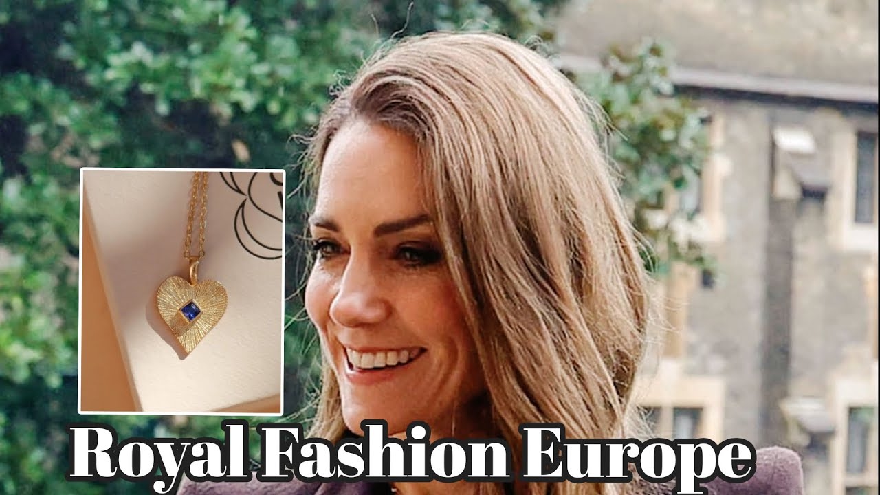 Princess Kate's Romantic £1.5k Engraved Heart Necklace – Valentine's Trendsetter at Lambeth Palace!