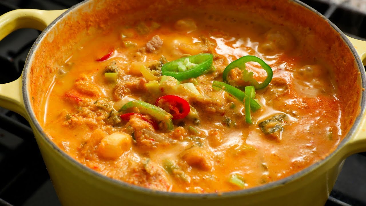 Рагу из толченых соевых бобов (конбичи-джиге)