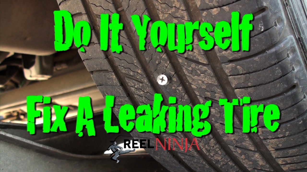 How To Fix A Tire With A Slow Leak ~ Do It Yourself