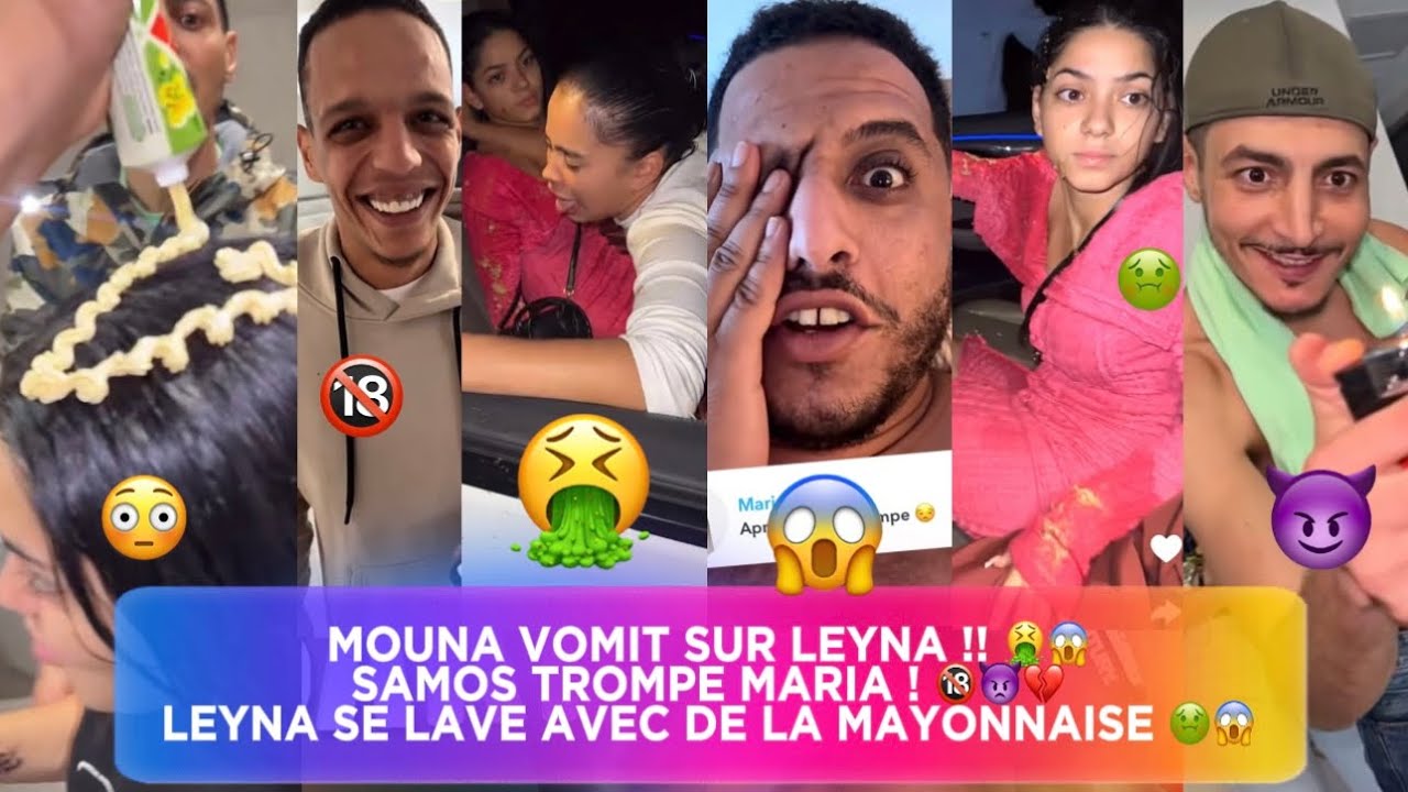 NASDAS & Co.🦅[EP.113🍿] MOUNA Vomit sur LEYNA !🤮• SAMOS Trompe MARIA !🔞👿• LEYNA se LAVE avec la MAYO😱