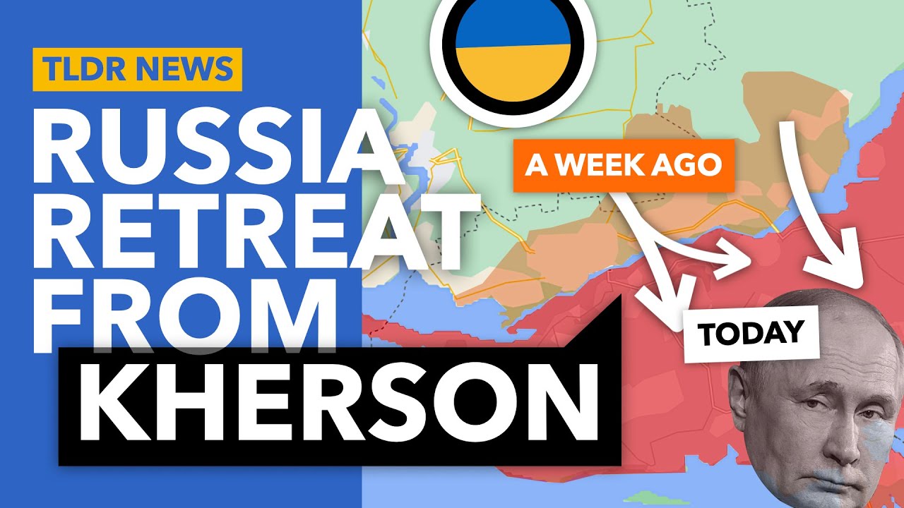 Putin's Humiliating Retreat from Kherson: The Latest Battlefield Update