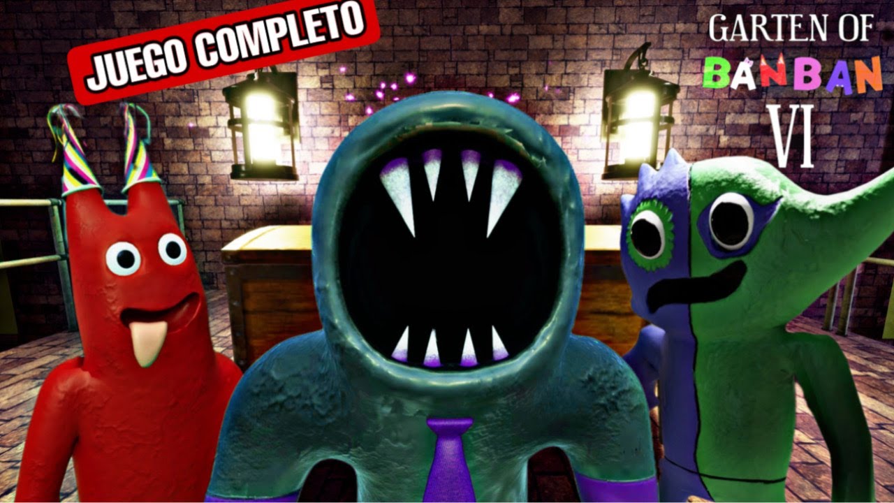 GARTEN OF BANBAN 6 JUEGO COMPLETO en ESPAÑOL 