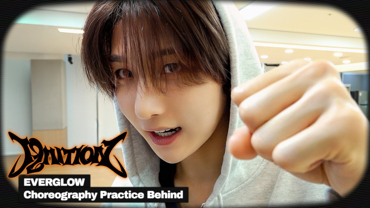 NOWZ (나우즈) 'EVERGLOW' Choreography Practice Behind | SUB