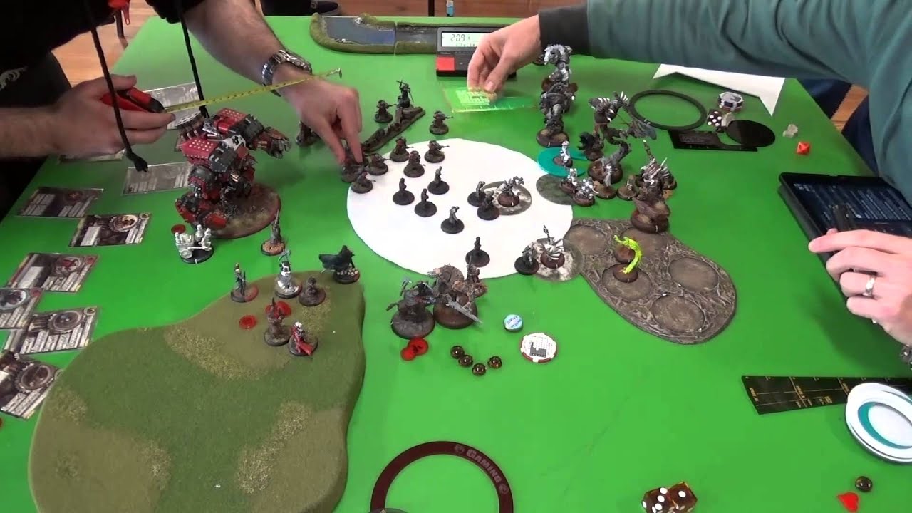 EKromac vs ESorscha - batrep - warmachine hordes battle report