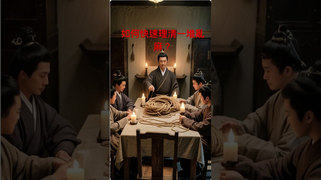 如何快速理清一堆亂麻？北齊文宣帝高洋的故事