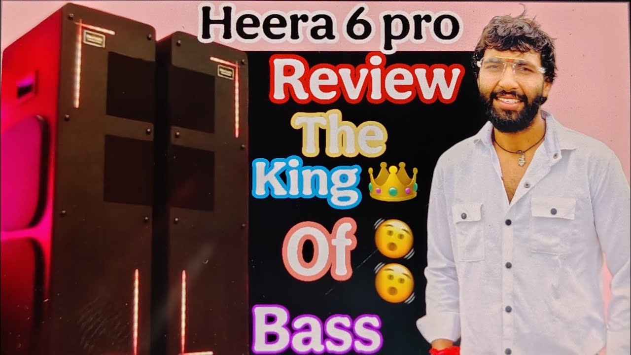 @flowbeats3 | heera 6pro review | the king 👑 of bass | dual tower speaker | sound chake 