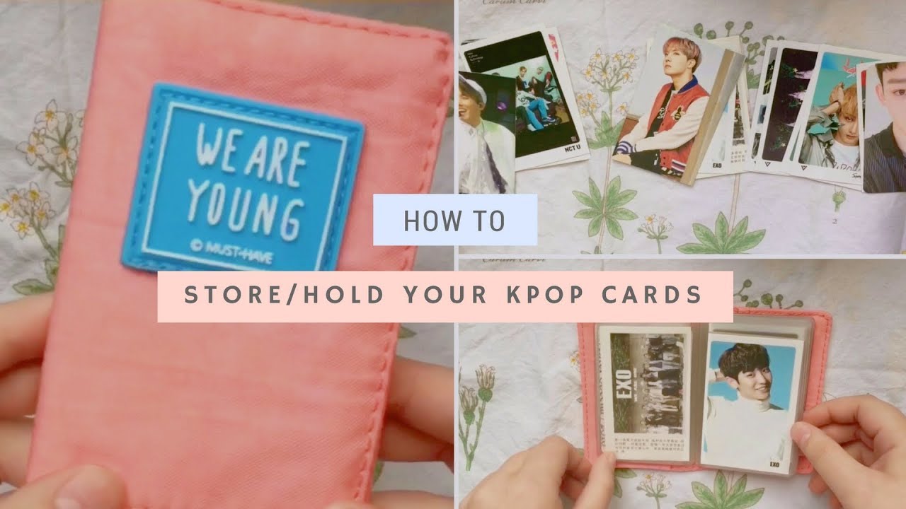 📒 how to store kpop photocards | affordable + cute