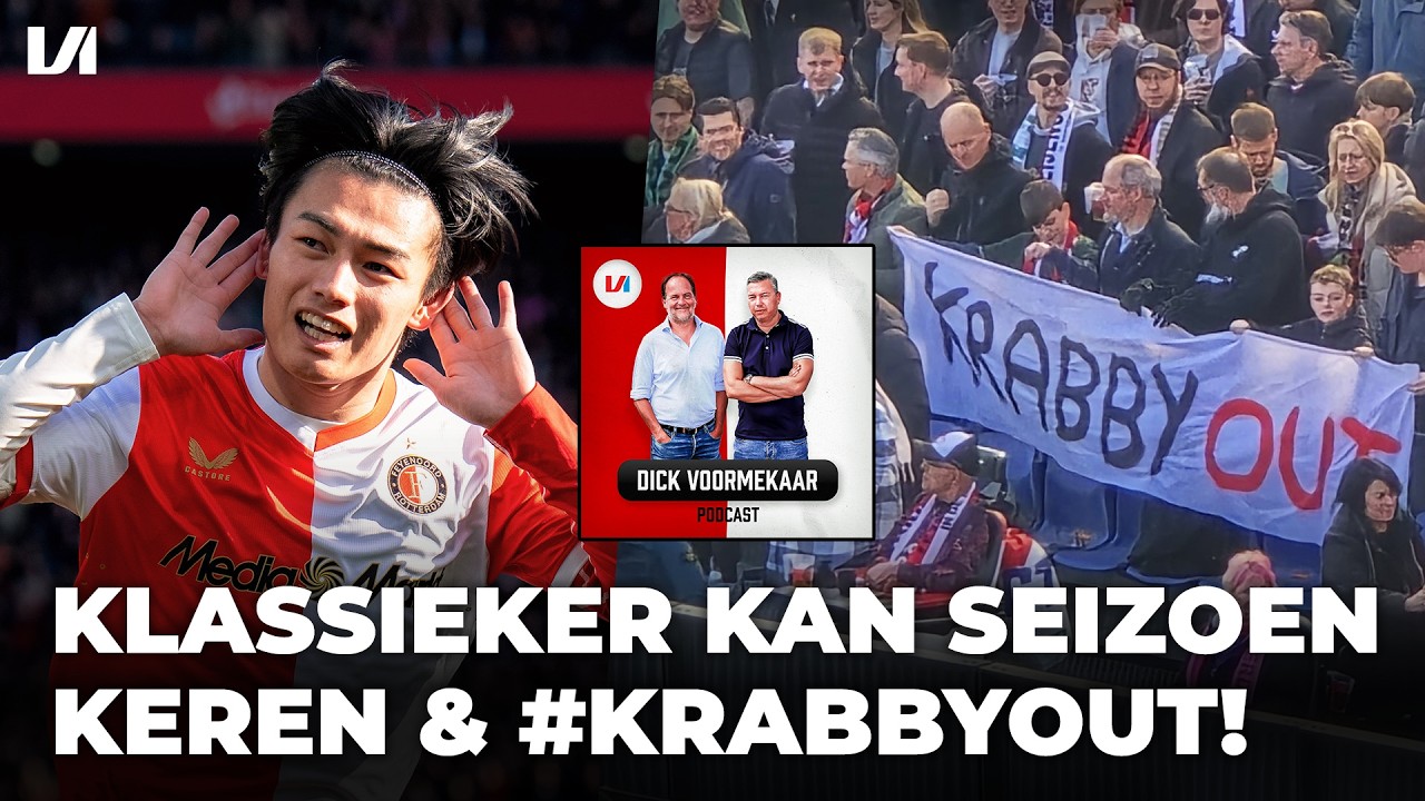 #KrabbyOut & Feyenoord strompelt richting Klassieker tegen Ajax | Dick Voormekaar Podcast S06E28