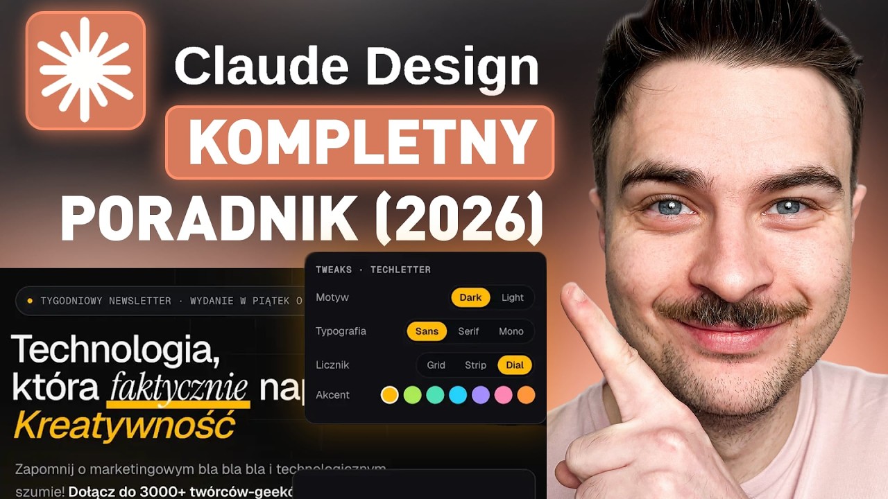 Claude Design: Kompletny Poradnik - Tw&oacute;rz Strony i Aplikacje z AI