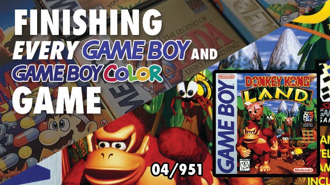 Finishing EVERY GB/GBC Game - Donkey Kong Land (4/951)