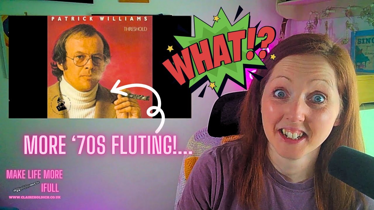Professional Flutist Reacts to MIND-BLOWING 70s track Threshold by Patrick Williams