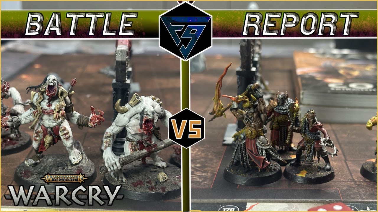 Gorger Mawpack VS Scions of the Flame - Warcry Battle Report