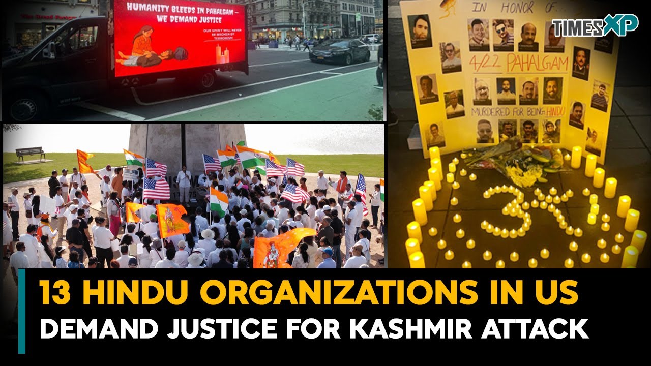 13 Hindu Organizations In The US Demand Justice For Pahalgam Attack In India