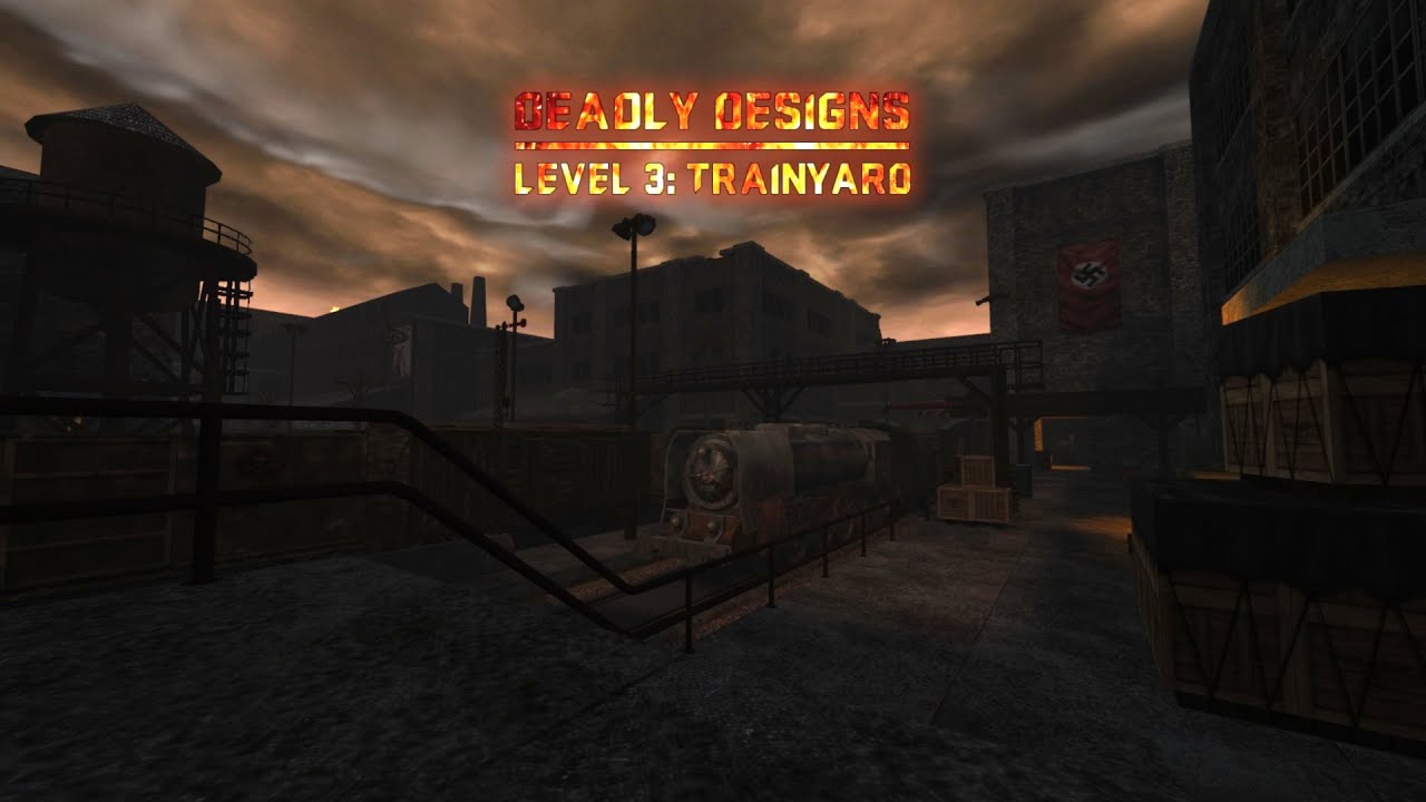 [Brightness/Gamma/Darkness Corrected] RealRTCW 5.3: The Trainyards (Deadly Designs: REMASTERED)