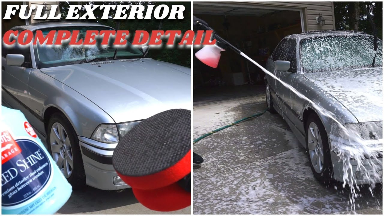 Deep Cleaning My Neglected BMW E36 - FULL COMPLETE DETAIL