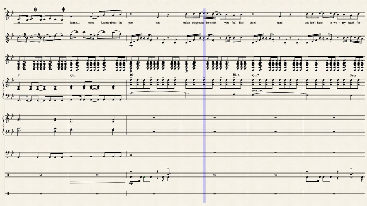 Something Wild - Original Sheet Music