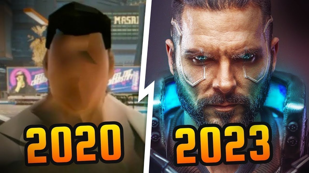 Эволюция Cyberpunk 2077 (Анимация)