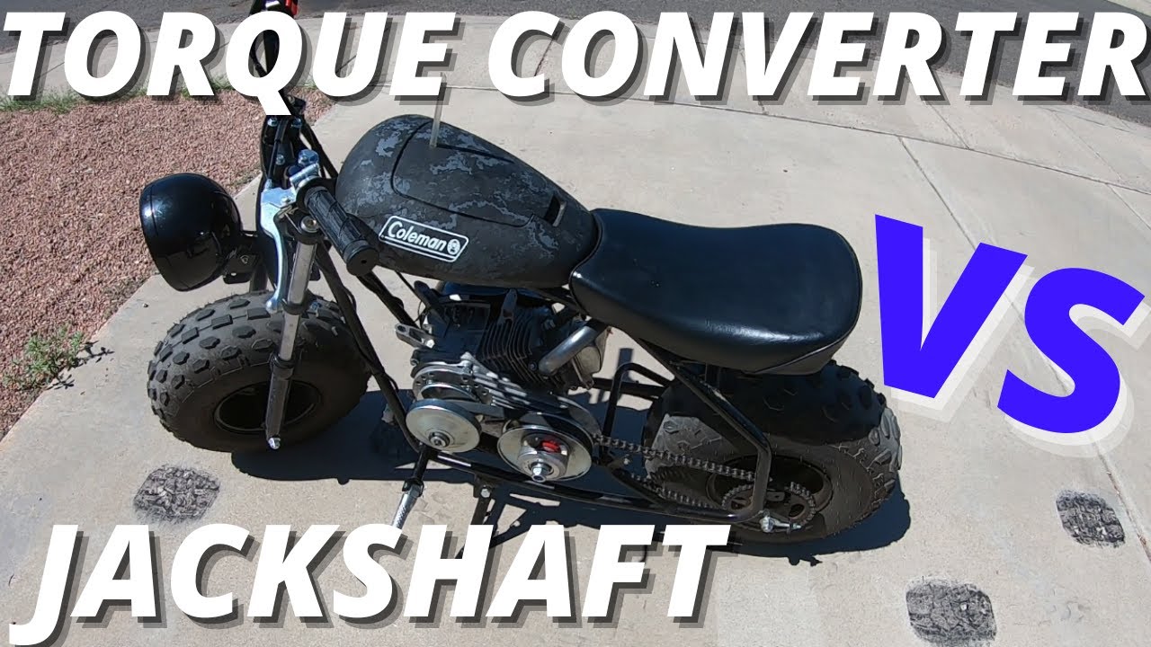 Coleman CT200U-EX Torque converter jackshaft comparison /install