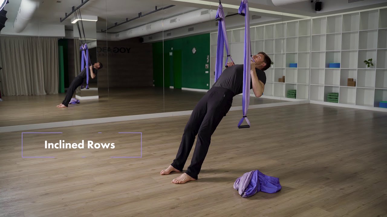 Have Back Pain? Yoga Trapeze® for Strength Tutorial
