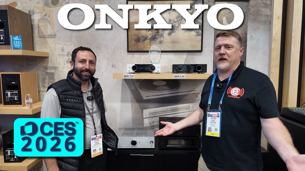 Стриминговые усилители Onkyo Muse Y-40 и Y-50 произвели фурор на CES 2026: Hi-Fi для нового покол...