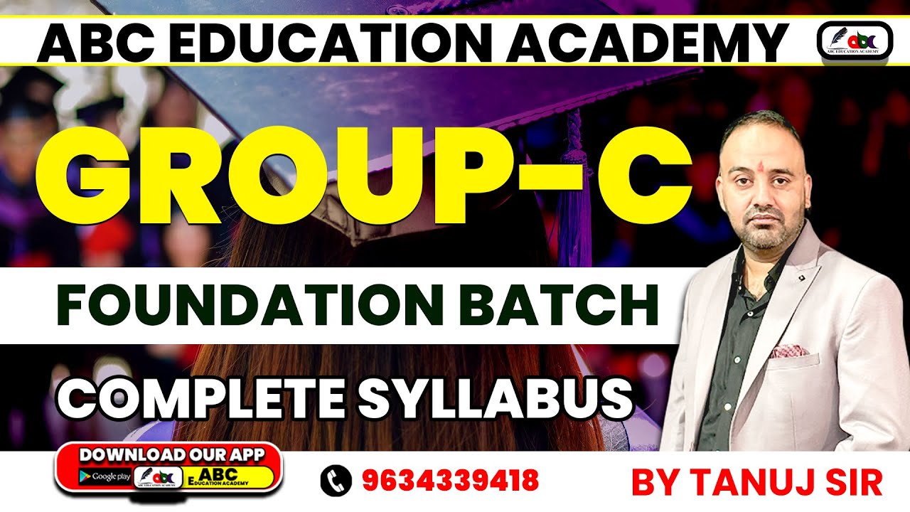 Group C Foundation Batch 2025 | Complete Syllabus & Strategy | Uttarakhand Exam Preparation