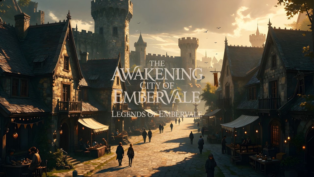 The Awakening City of Embervale | Medieval Fantasy Music – Legends of Embervale