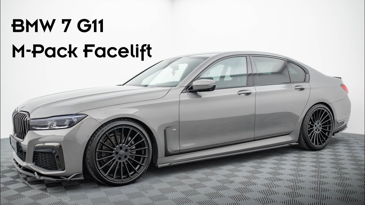 BMW 7 G11 M-Pack Facelift (2019 - 2022) | Maxton Design Splitter Set | Presentation #354