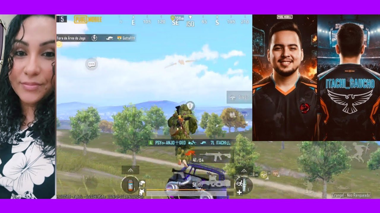 SQUAD DA RESENHA VS 7L ITACHI @PUBGMOBILEBrasil 