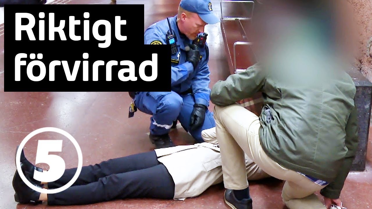 Tunnelbanan | Larm om kvinna som fallit ihop i epileptiskt anfall | Torsdagar 20.00