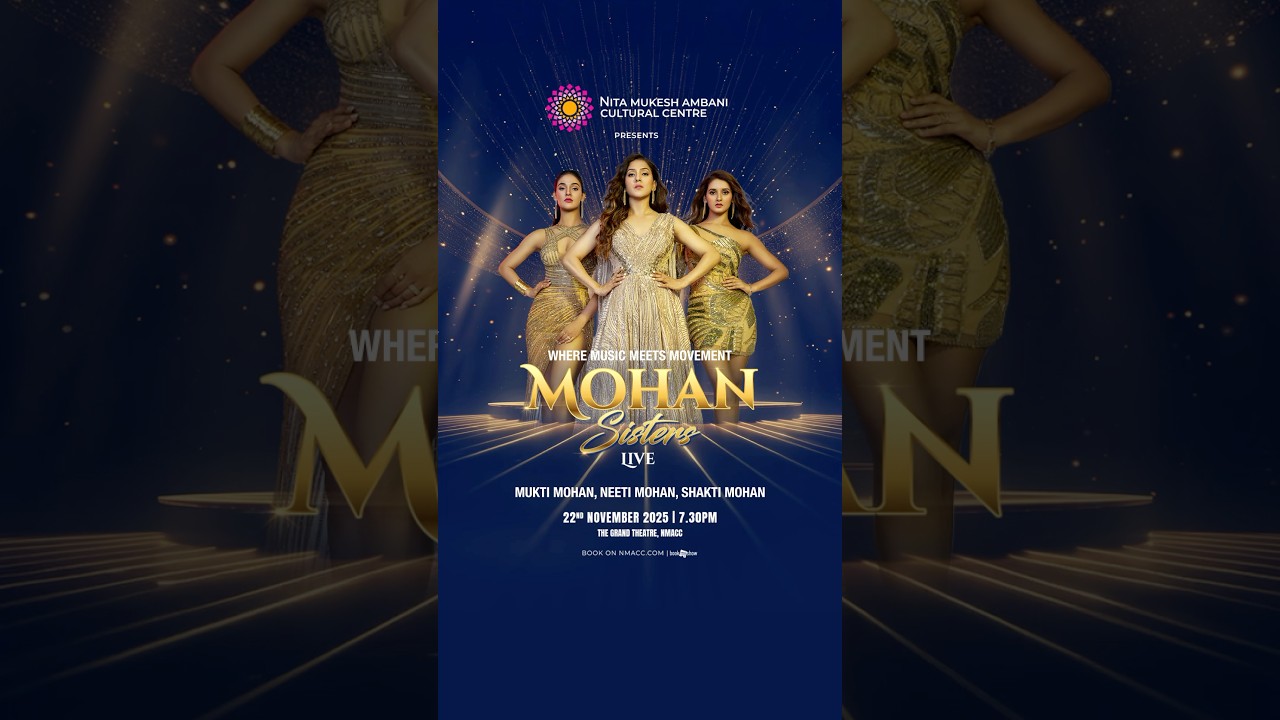 Experience ‘Mohan Sisters Live’, A Spectacular Celebration Of Music, Dance, And Theatre At 