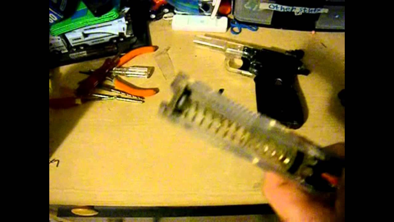 How To Unjam and Or Clean Your Airsoft Pistol