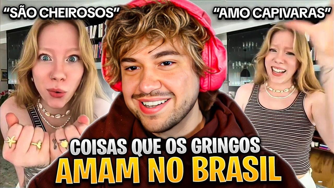 COISAS DO BRASIL QUE OS GRINGOS ADORAM! - React Tiktoks