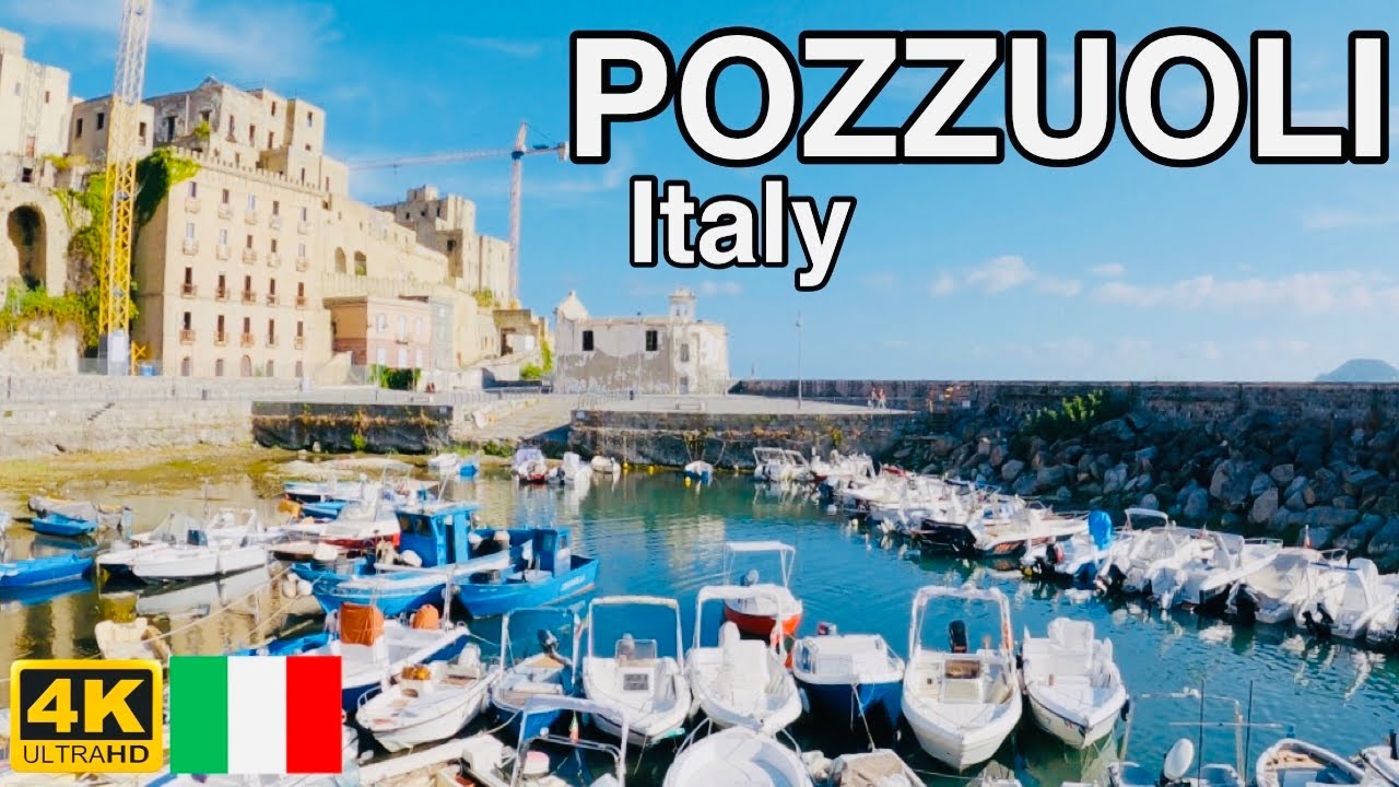 Evening walk in POZZUOLI Naples, Italy - 2023 🇮🇹 4K