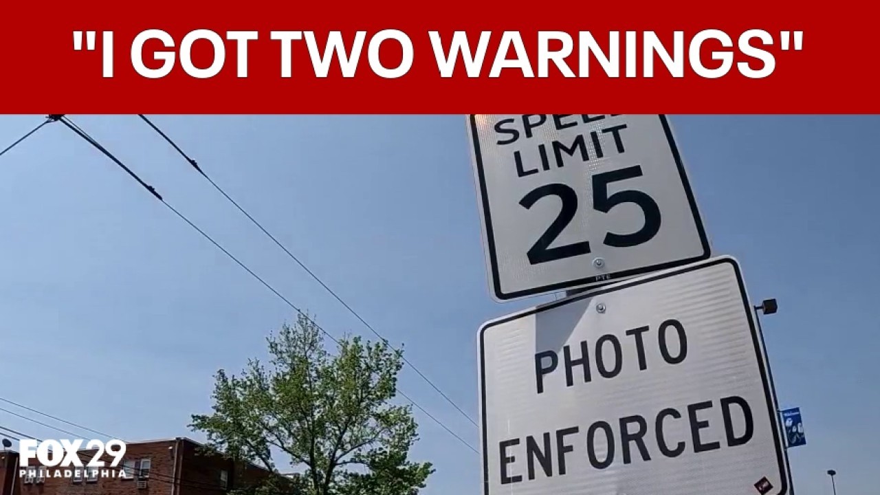 Drivers frustrated by Philadelphia speed cameras